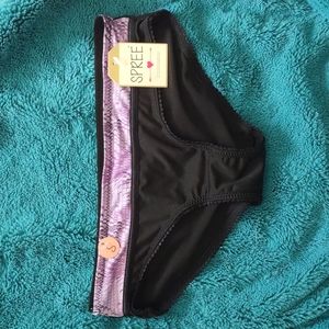 NWT black and purple panties ✨Free in bundle!✨